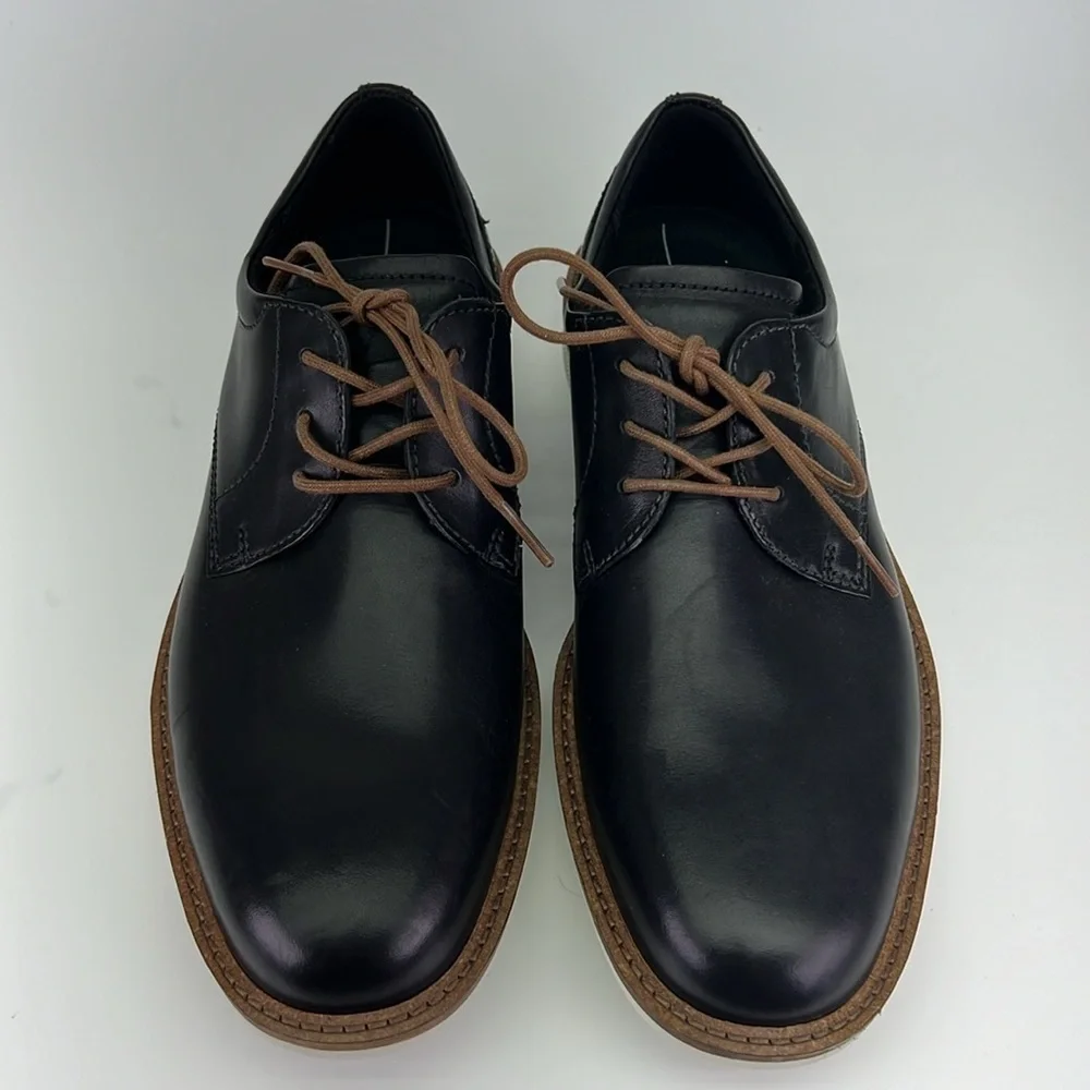 Mens Leather Ecco Oxford Shoes